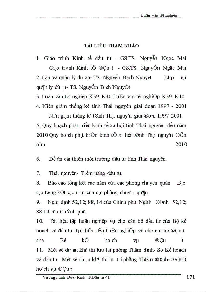 image for page Định hướng và một số giải pháp chủ yếu nhằm tăng cường thu hút vốn đầu tư trên địa bàn tỉnh Thái nguyên giai đoạn 2005-2010