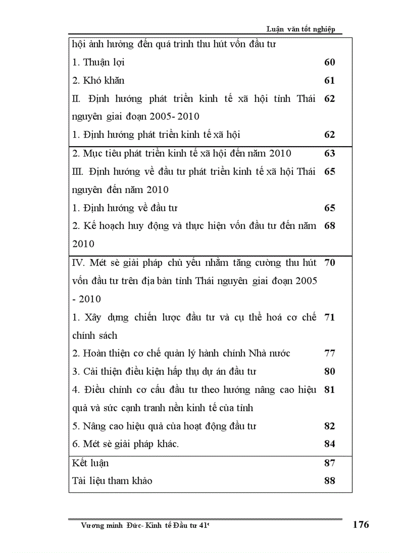 image for page Định hướng và một số giải pháp chủ yếu nhằm tăng cường thu hút vốn đầu tư trên địa bàn tỉnh Thái nguyên giai đoạn 2005-2010