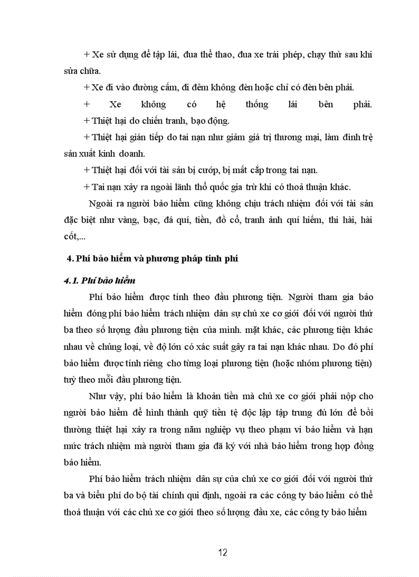 image for page Nghiệp vụ bảo hiểm trách nhiệm dân sự của chủ xe cơ giới đối với người thứ ba- Kiến nghị nhằm thực hiện tốt nghiệp vụ theo nghị định 15/2003/NĐ-CP của Chính phủ tại PJICO giai đoạn 1998-2002 vi trục lợi bảo hiểm