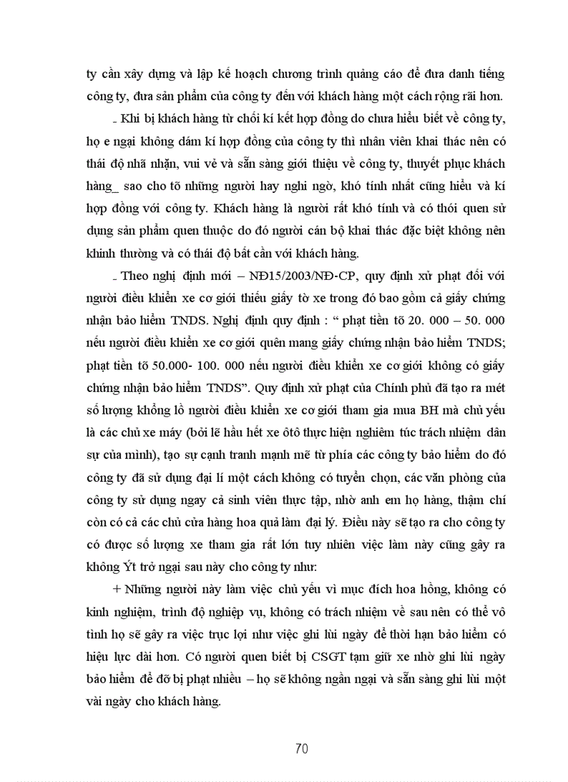image for page Nghiệp vụ bảo hiểm trách nhiệm dân sự của chủ xe cơ giới đối với người thứ ba- Kiến nghị nhằm thực hiện tốt nghiệp vụ theo nghị định 15/2003/NĐ-CP của Chính phủ tại PJICO giai đoạn 1998-2002 vi trục lợi bảo hiểm