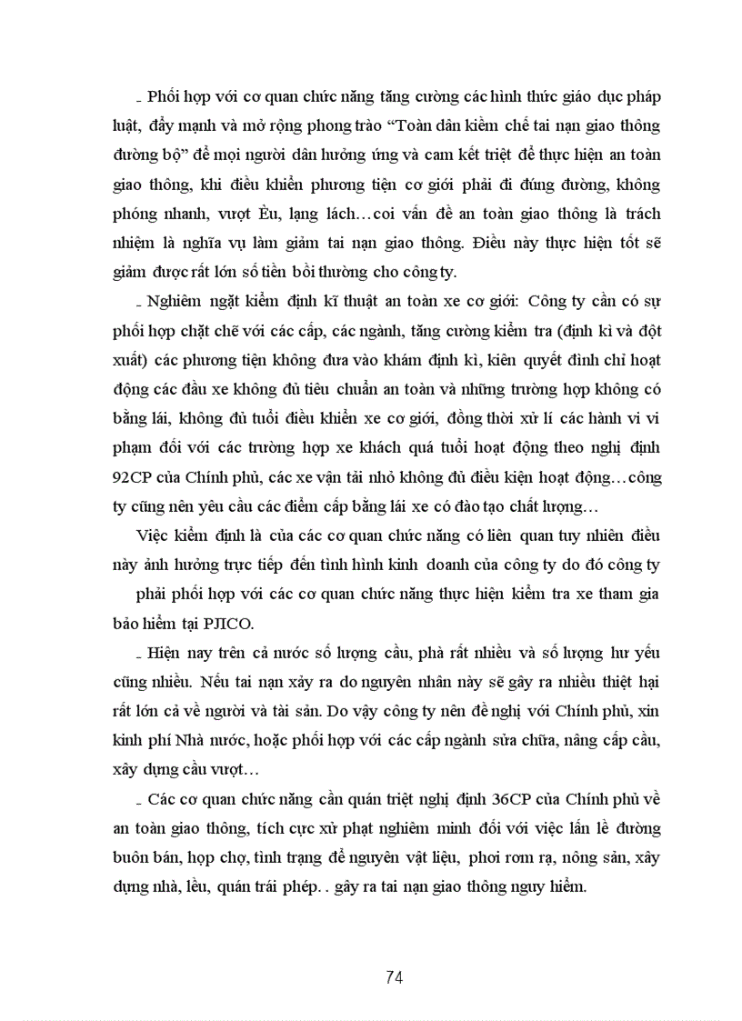 image for page Nghiệp vụ bảo hiểm trách nhiệm dân sự của chủ xe cơ giới đối với người thứ ba- Kiến nghị nhằm thực hiện tốt nghiệp vụ theo nghị định 15/2003/NĐ-CP của Chính phủ tại PJICO giai đoạn 1998-2002 vi trục lợi bảo hiểm