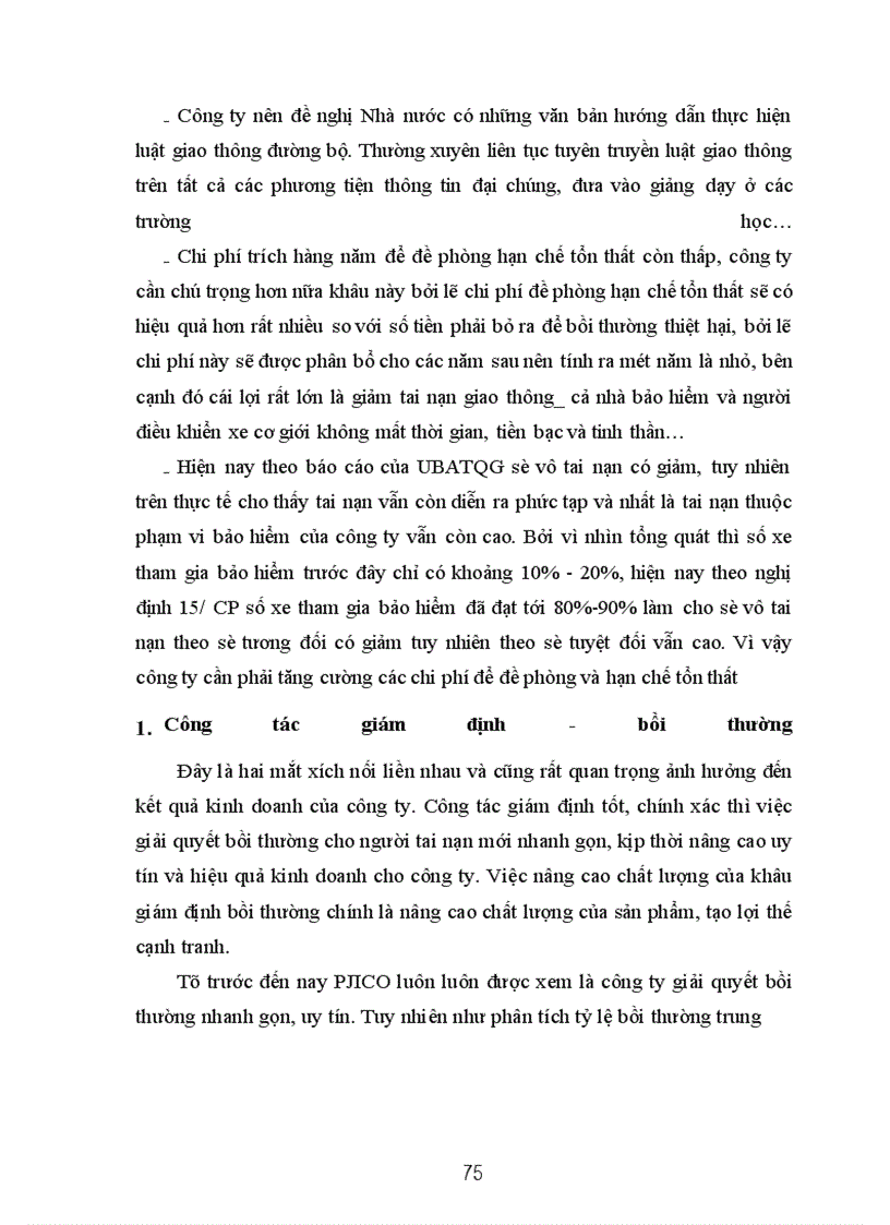 image for page Nghiệp vụ bảo hiểm trách nhiệm dân sự của chủ xe cơ giới đối với người thứ ba- Kiến nghị nhằm thực hiện tốt nghiệp vụ theo nghị định 15/2003/NĐ-CP của Chính phủ tại PJICO giai đoạn 1998-2002 vi trục lợi bảo hiểm