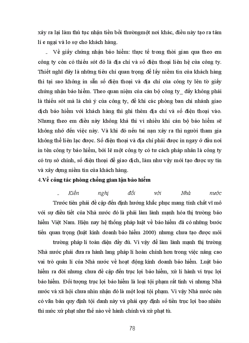 image for page Nghiệp vụ bảo hiểm trách nhiệm dân sự của chủ xe cơ giới đối với người thứ ba- Kiến nghị nhằm thực hiện tốt nghiệp vụ theo nghị định 15/2003/NĐ-CP của Chính phủ tại PJICO giai đoạn 1998-2002 vi trục lợi bảo hiểm