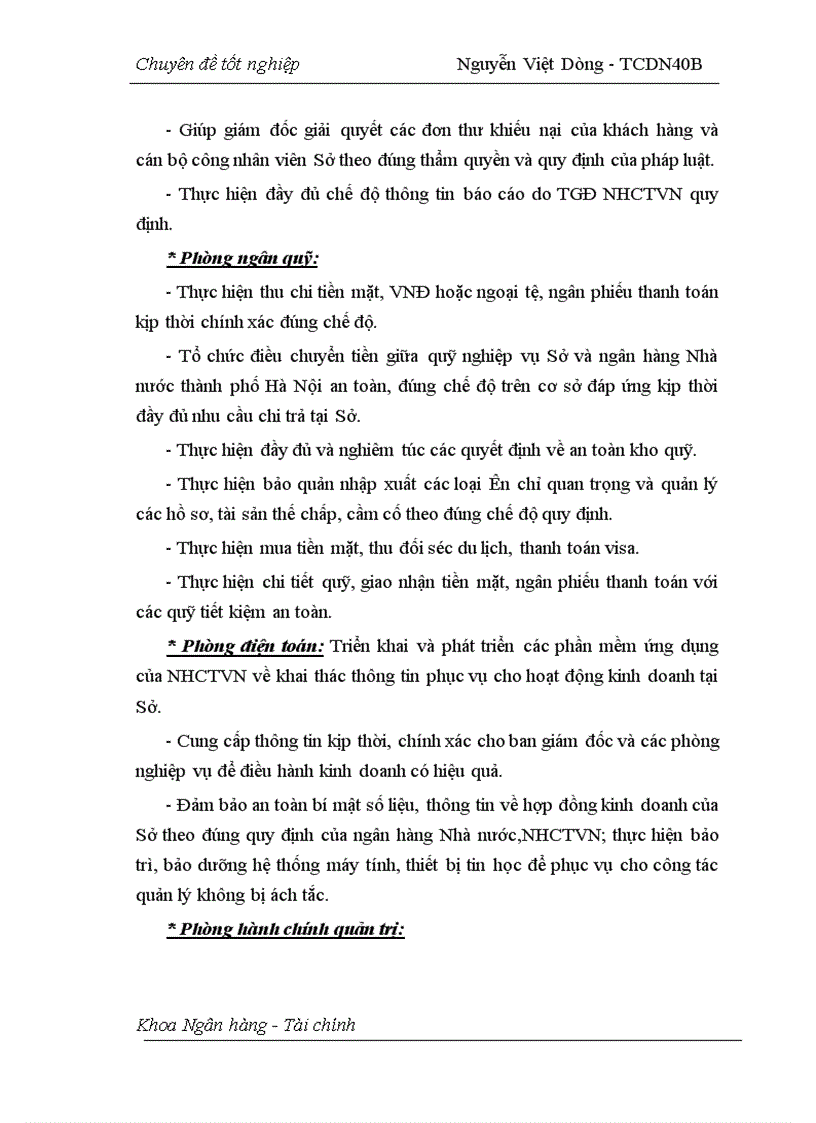 image for page Hoạt động đảm bảo tiền vay bằng tài sản cầm cố, thế chấp của khách hàng vay tại Sở giao dịch I - Ngân hàng Công thương Việt Nam