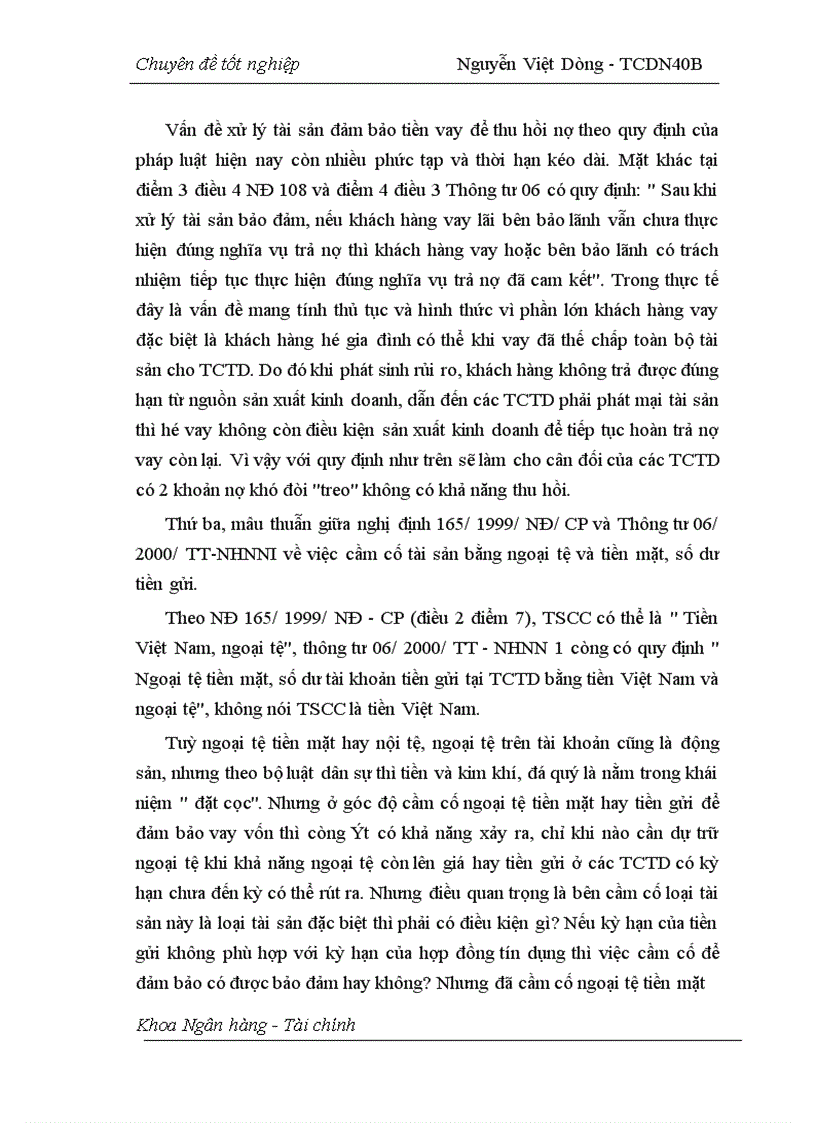 image for page Hoạt động đảm bảo tiền vay bằng tài sản cầm cố, thế chấp của khách hàng vay tại Sở giao dịch I - Ngân hàng Công thương Việt Nam