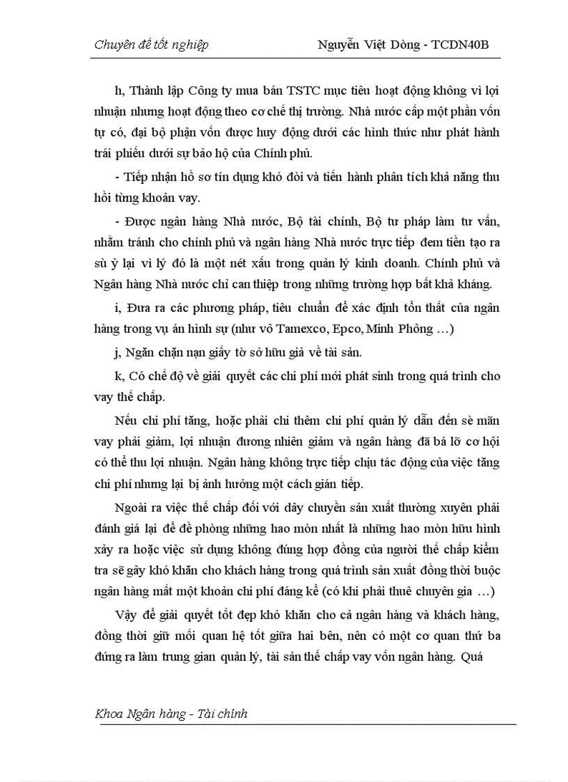 image for page Hoạt động đảm bảo tiền vay bằng tài sản cầm cố, thế chấp của khách hàng vay tại Sở giao dịch I - Ngân hàng Công thương Việt Nam