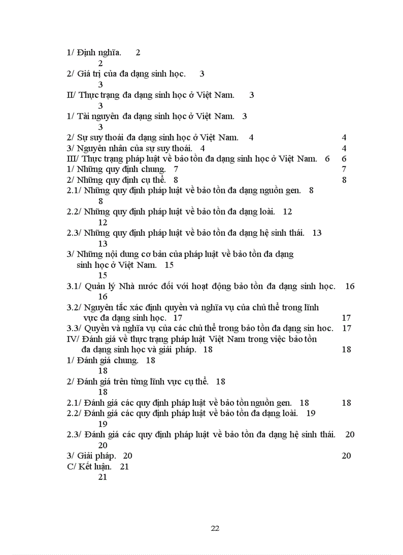 image for page Đánh giá thực trạng pháp luật về bảo tồn đa dạng sinh học ở nước ta