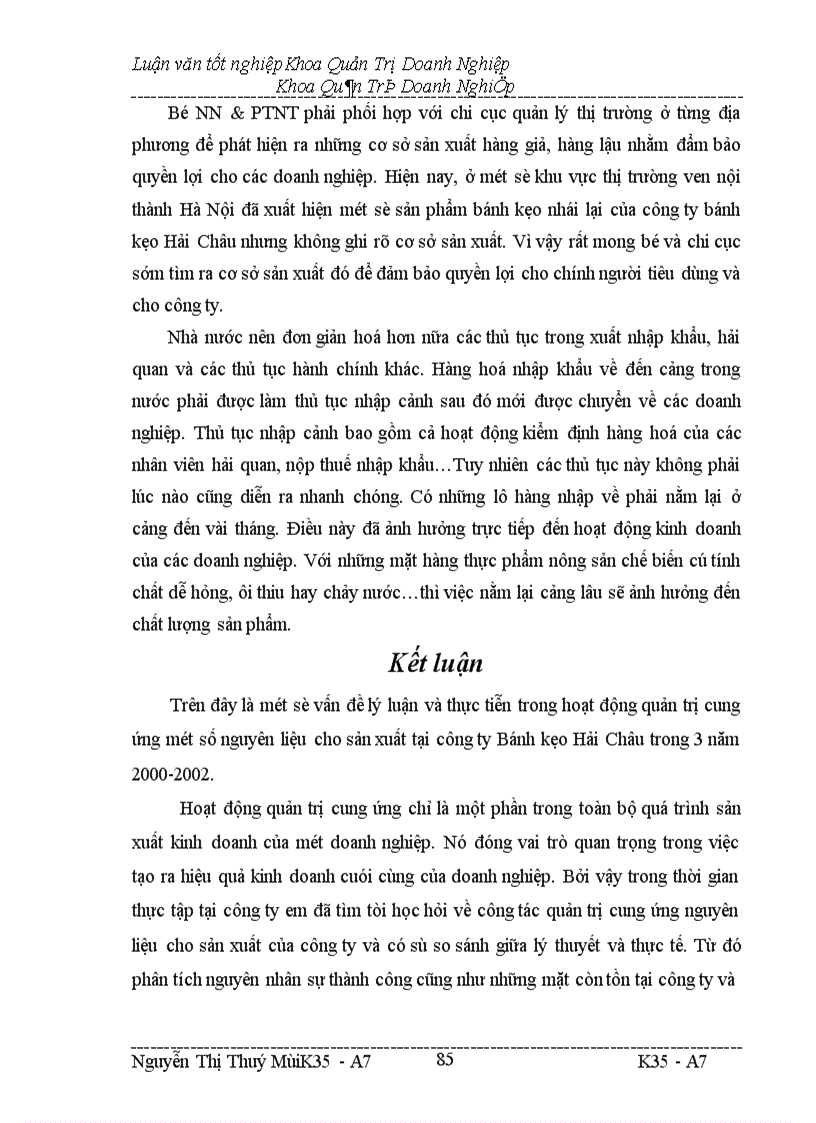 image for page Các giải pháp nhằm nâng cao chất lượng công tác quản trị cung ứng hàng hoá ở công ty bánh kẹo Hải Châu