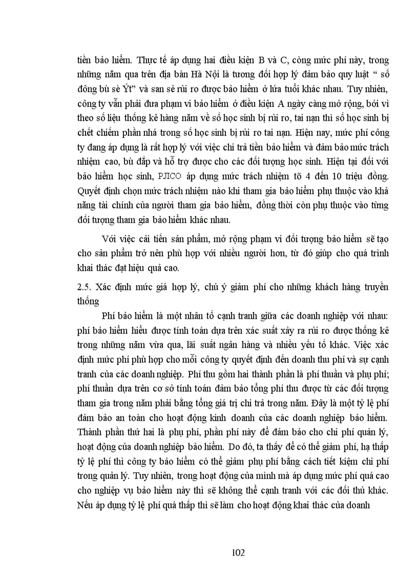 image for page Phân tích thực trạng khai thác nghiệp vụ bảo hiểm kết hợp học sinh - sinh viên tại công ty cổ phần bảo hiểm Petrolimex (PJICO)
