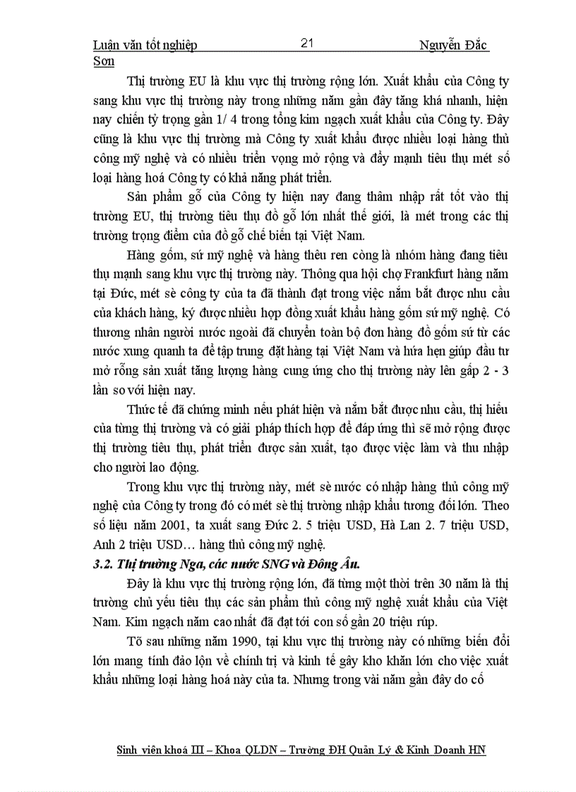 image for page Hoạt động xuất khẩu của Công ty ARTEX Thăng Long – Thực trạng và giải pháp