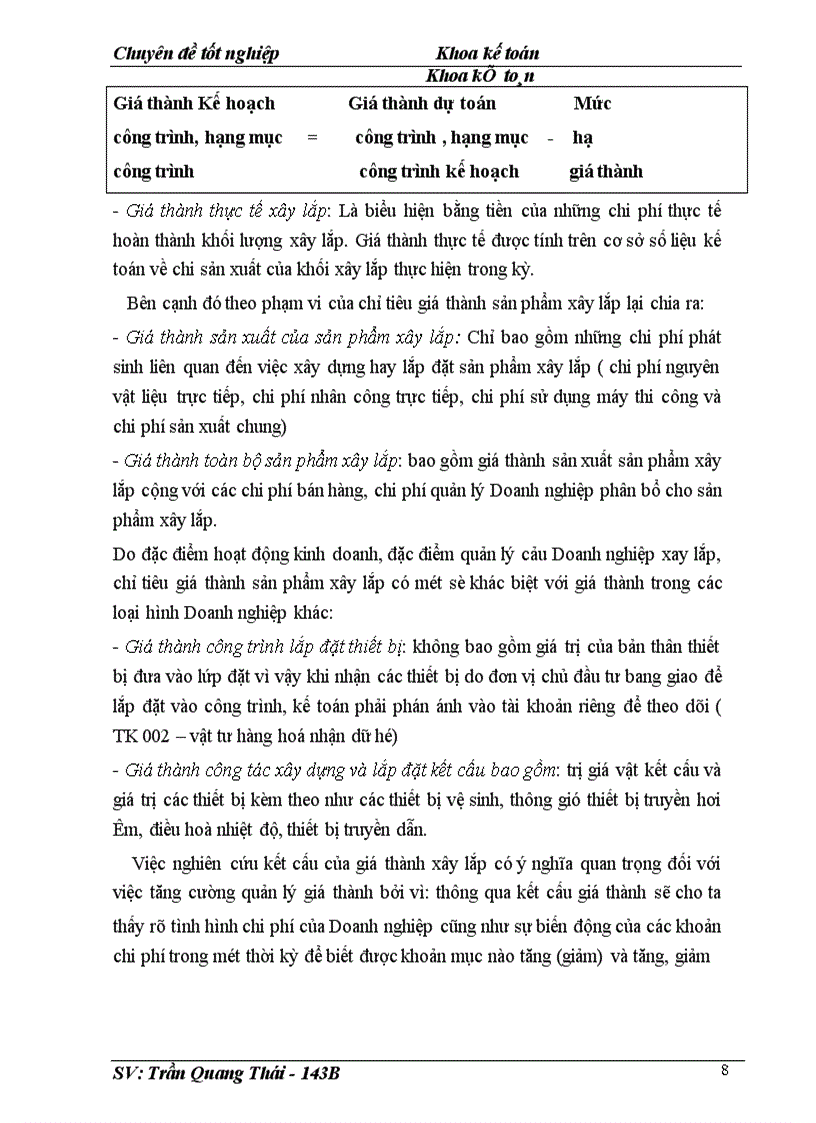 image for page Kế toán tập hợp chi phí và tính giá thành sản phẩm tại Công ty Xây dựng số 4