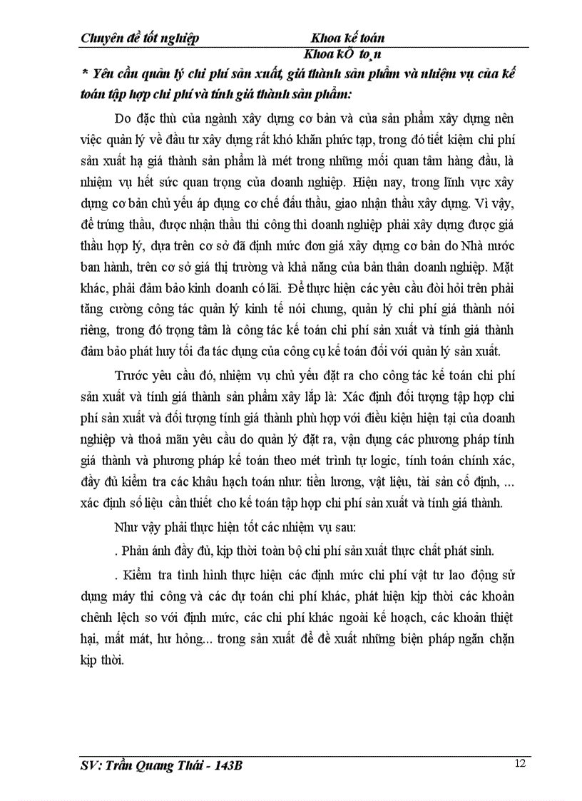 image for page Kế toán tập hợp chi phí và tính giá thành sản phẩm tại Công ty Xây dựng số 4