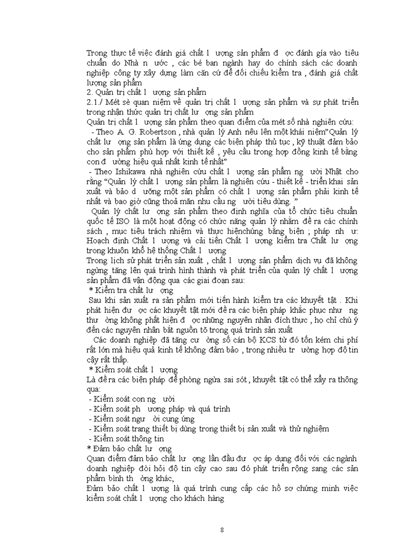 image for page Một số giải pháp cơ bản nhằm nâng cao chất lượng sản phẩm ở công ty bê tông xây dựng