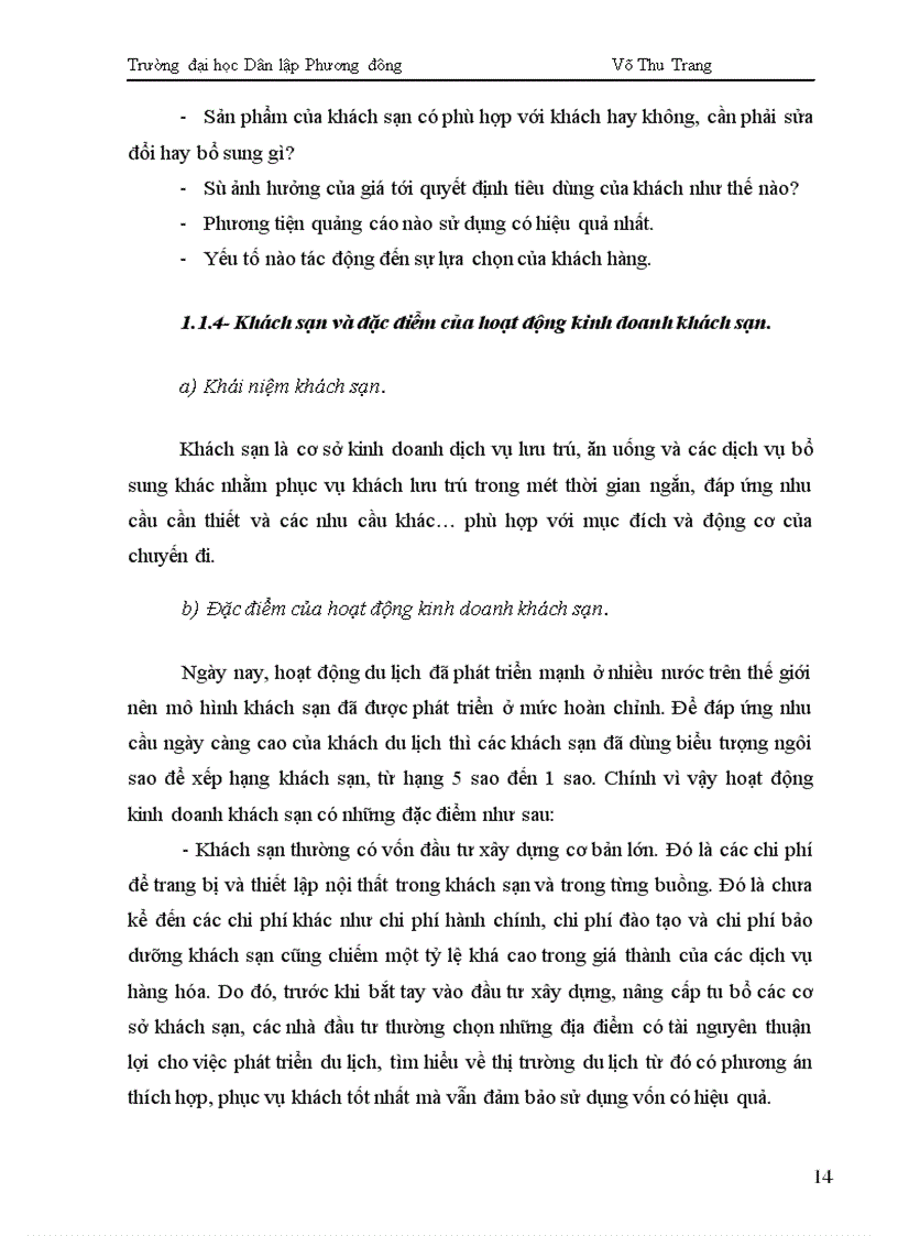 image for page Mở rộng thị trường khách và các giải pháp thu hút khách tại Khách sạn Hà Nội Star
