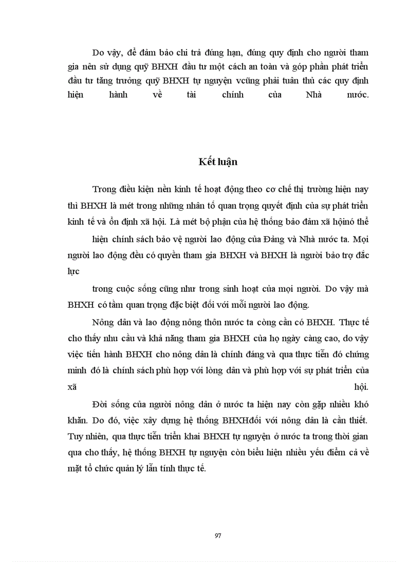 image for page Bảo Hiểm Xã Hội cho nông dân: thực trạng và giải pháp.