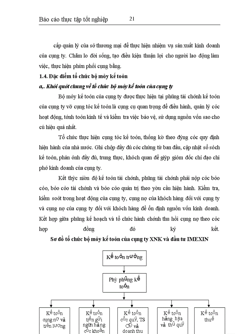 image for page Hoàn thiện kế toán nghiệp vụ thuế GTGT tại công ty XNK và đầu tư IMEXIN