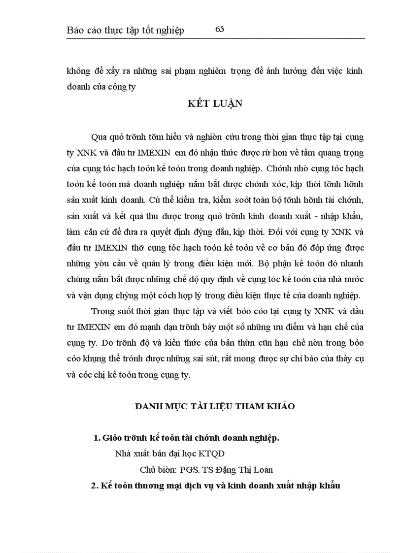 image for page Hoàn thiện kế toán nghiệp vụ thuế GTGT tại công ty XNK và đầu tư IMEXIN