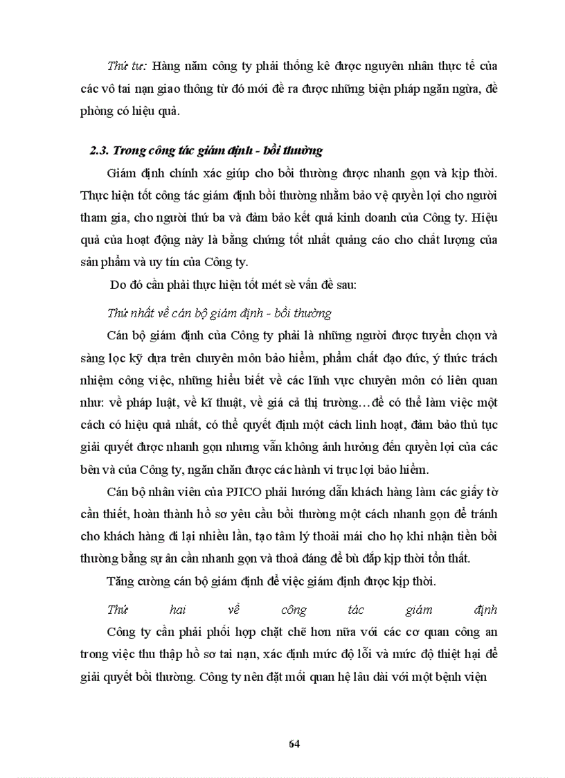 image for page Nghiệp vụ bảo hiểm trách nhiệm dân sự của chủ xe cơ giới đối với người thứ ba tại công ty cổ phần bảo hiểm Petrolimex