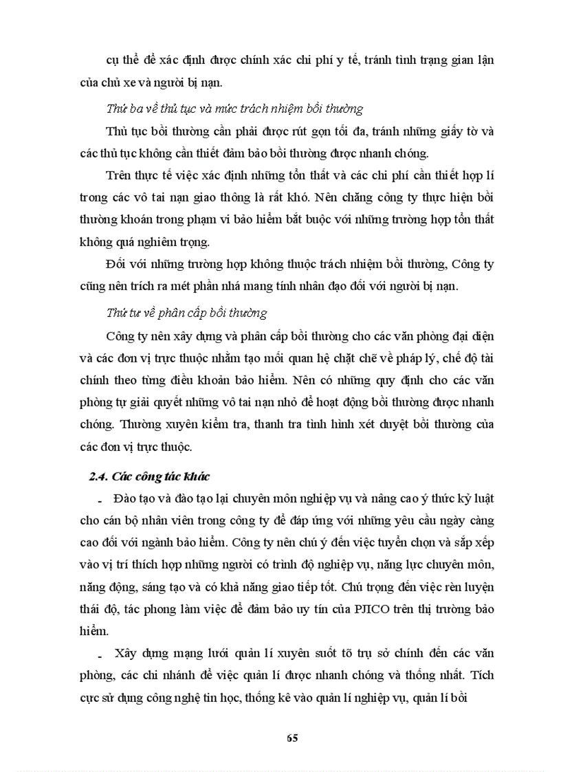 image for page Nghiệp vụ bảo hiểm trách nhiệm dân sự của chủ xe cơ giới đối với người thứ ba tại công ty cổ phần bảo hiểm Petrolimex