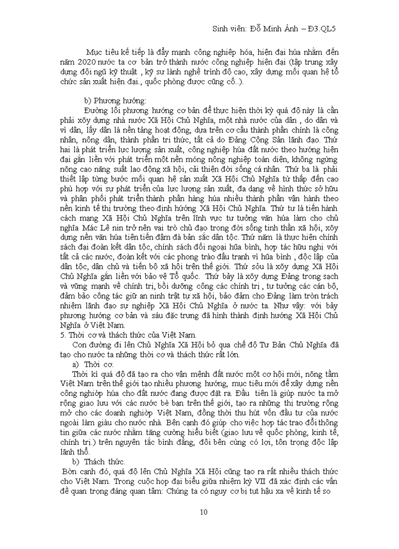 image for page Vấn đề lựa chọn con đường quá độ lên Chủ Nghĩa Xã Hội bỏ qua chế độ Tư Bản Chủ Nghĩa ở Việt Nam
