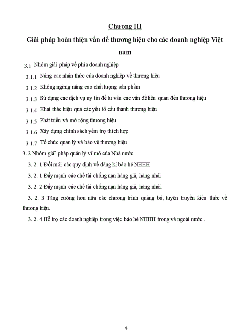 image for page Giải pháp hoàn thiện vấn đề thương hiệu cho các doanh nghiệp Việt nam