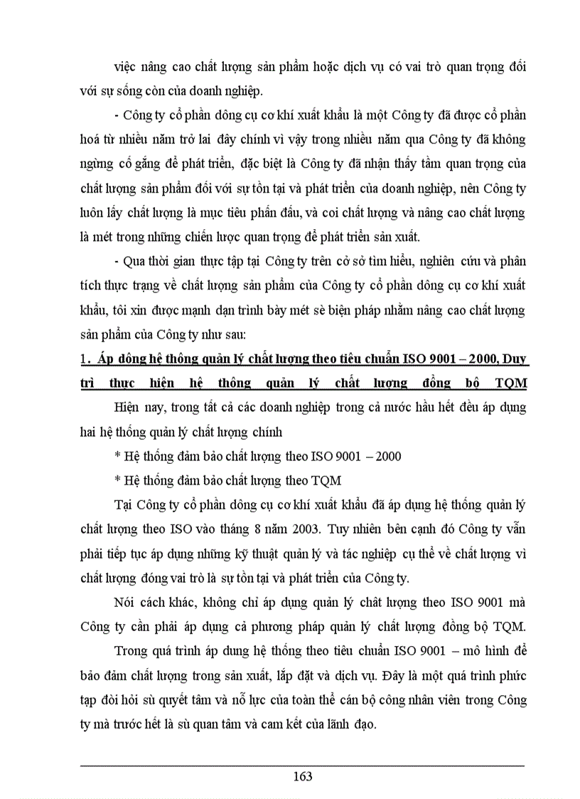 image for page Một số biện pháp cơ bản nhằm nâng cao chất lượng sản phẩm ở Công ty Cổ phần dụng cụ cơ khí xuất khẩu Hà Nội