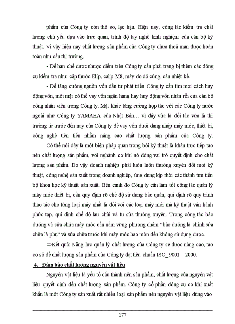 image for page Một số biện pháp cơ bản nhằm nâng cao chất lượng sản phẩm ở Công ty Cổ phần dụng cụ cơ khí xuất khẩu Hà Nội