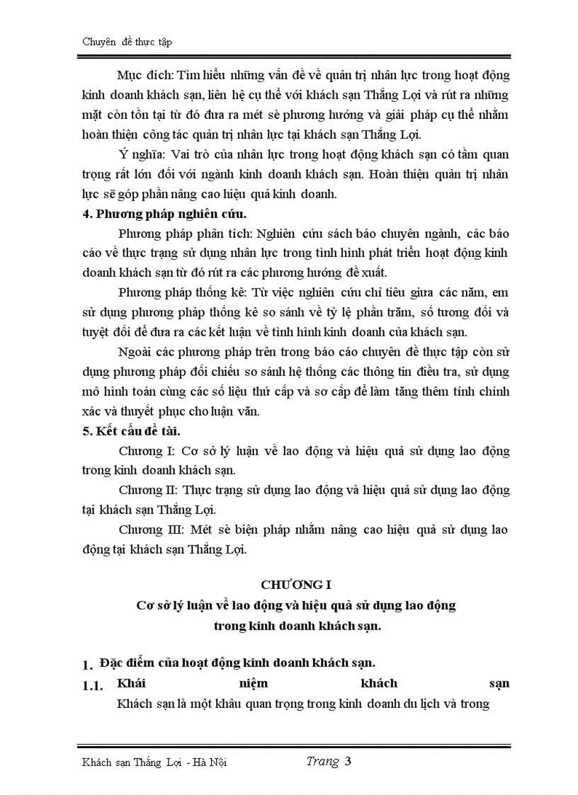 image for page Một số biện pháp nâng cao hiệu quả sử dụng lao động tại khách sạn Thắng Lợi