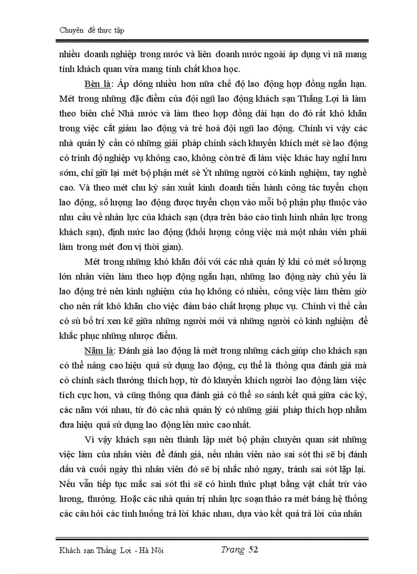 image for page Một số biện pháp nâng cao hiệu quả sử dụng lao động tại khách sạn Thắng Lợi
