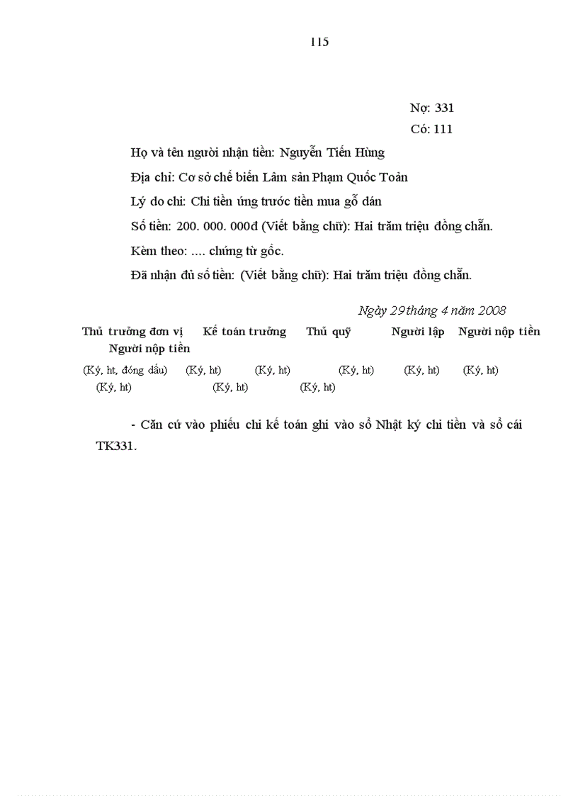 image for page Kế toán nghiệp vụ thanh toán với người mua, người bán