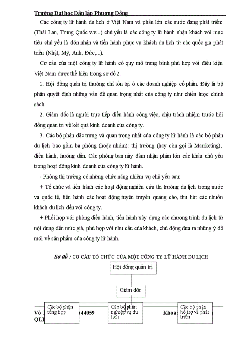 image for page Một số giải pháp nâng cao chất lượng đội ngũ hướng dẫn của trung tâm du lịch Đông Phương