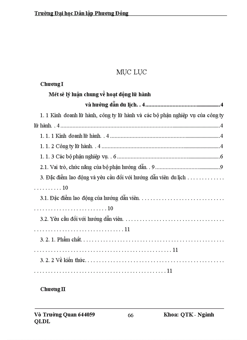 image for page Một số giải pháp nâng cao chất lượng đội ngũ hướng dẫn của trung tâm du lịch Đông Phương