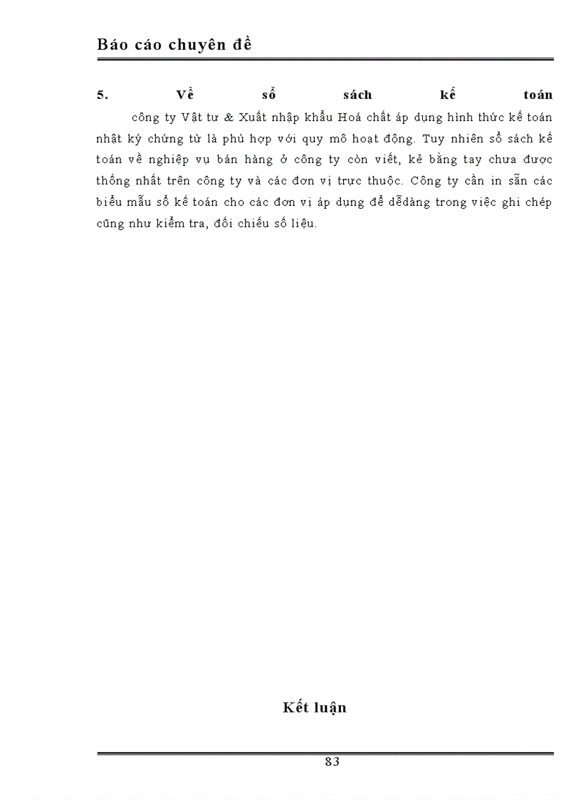 image for page Hoàn thiện kế toán nghiệp vụ bán hàng ở Công ty Vật tư & Xuất nhập khẩu Hoá chất