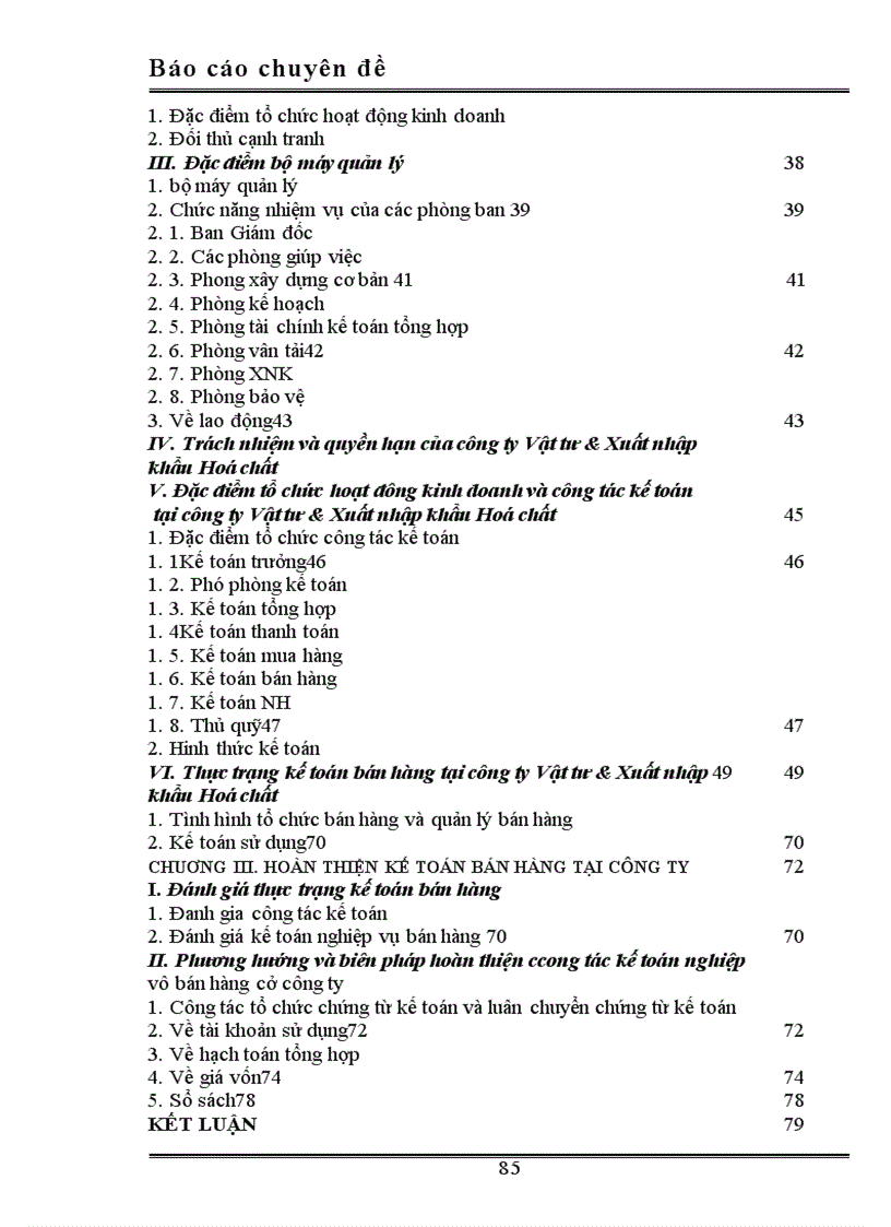 image for page Hoàn thiện kế toán nghiệp vụ bán hàng ở Công ty Vật tư & Xuất nhập khẩu Hoá chất