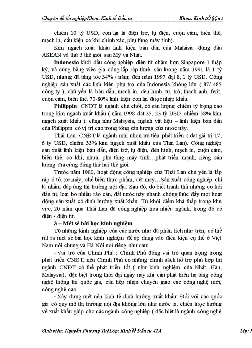 image for page Đầu tư phát triển nghành CNĐT Hà Nội..