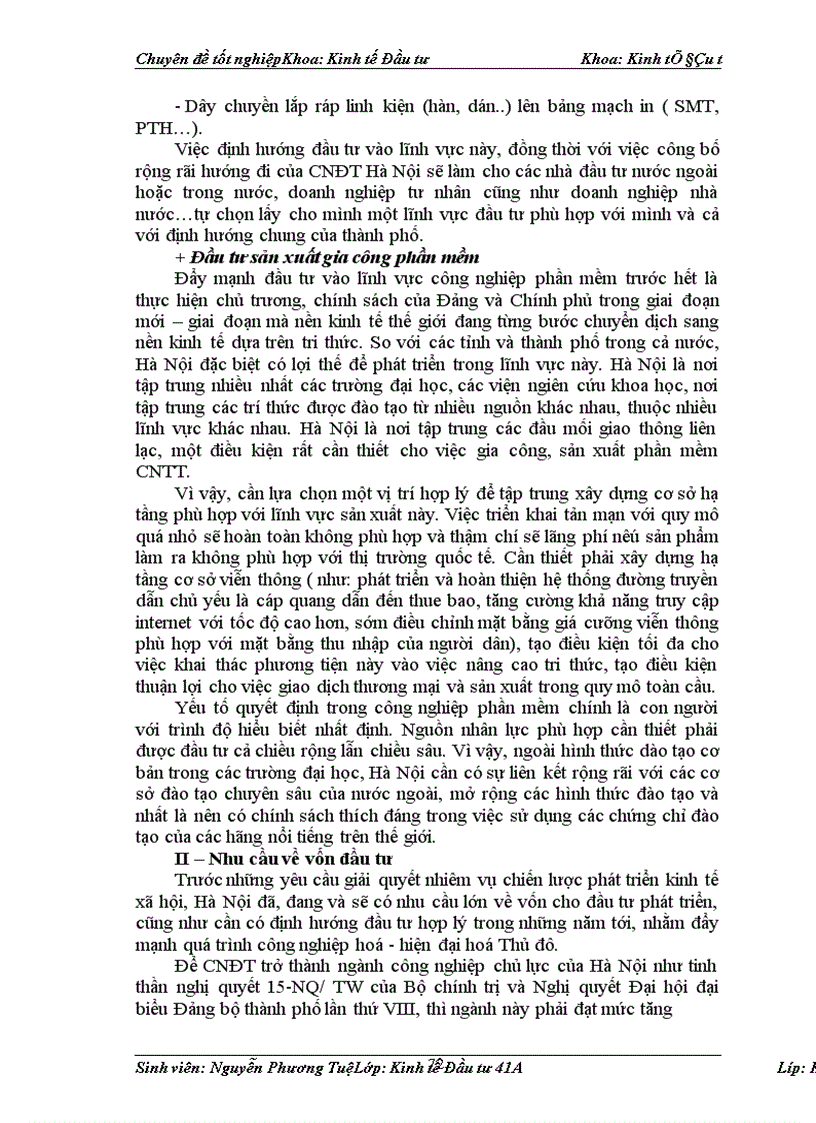 image for page Đầu tư phát triển nghành CNĐT Hà Nội..