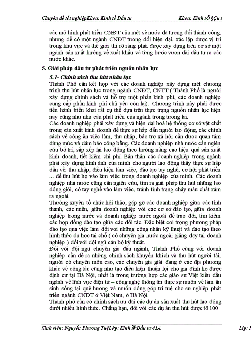 image for page Đầu tư phát triển nghành CNĐT Hà Nội..