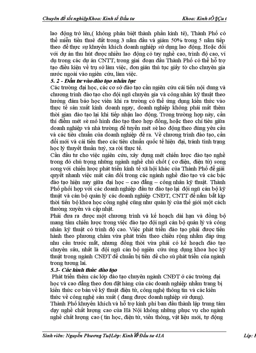 image for page Đầu tư phát triển nghành CNĐT Hà Nội..