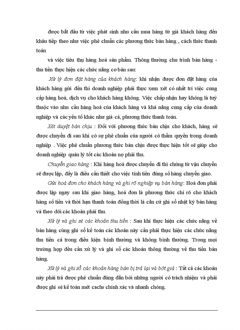 image for page Kiểm toán chu trình bán hàng - thu tiền trong kiểm toán Báo cáo tài chính do Công ty dịch vụ tư vấn tài chính kế toán và kiểm toán ( AASC) thực hiện