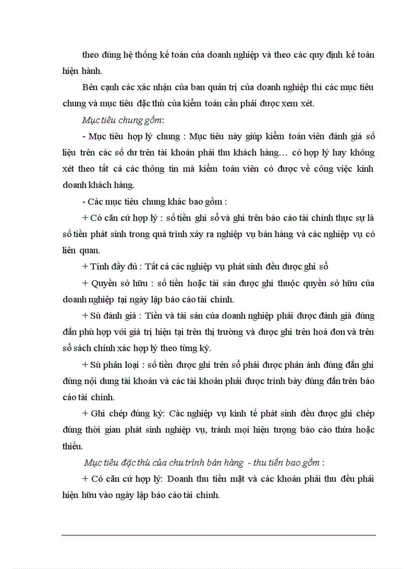 image for page Kiểm toán chu trình bán hàng - thu tiền trong kiểm toán Báo cáo tài chính do Công ty dịch vụ tư vấn tài chính kế toán và kiểm toán ( AASC) thực hiện