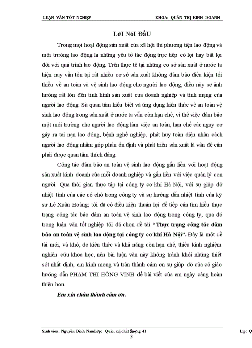 image for page Thực trạng công tác đảm bảo an toàn vệ sinh lao động tại công ty cơ khí Hà Nội