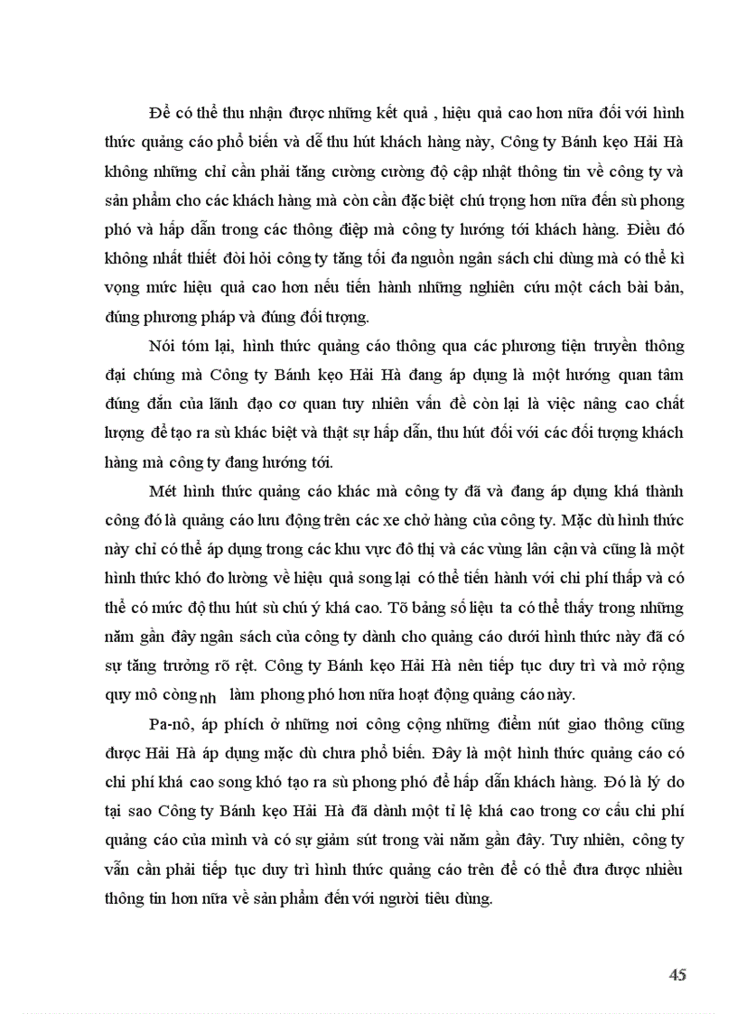 image for page Xây dựng một số giải pháp nhằm hoàn thiện chương trình quảng cáo, khuyến mãi cho công ty bánh kẹo hải hà