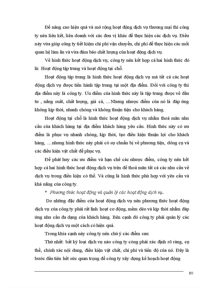 image for page Đầu tư nâng cao chất lượng dịch vụ thương mại của công ty Hà Nội Startour