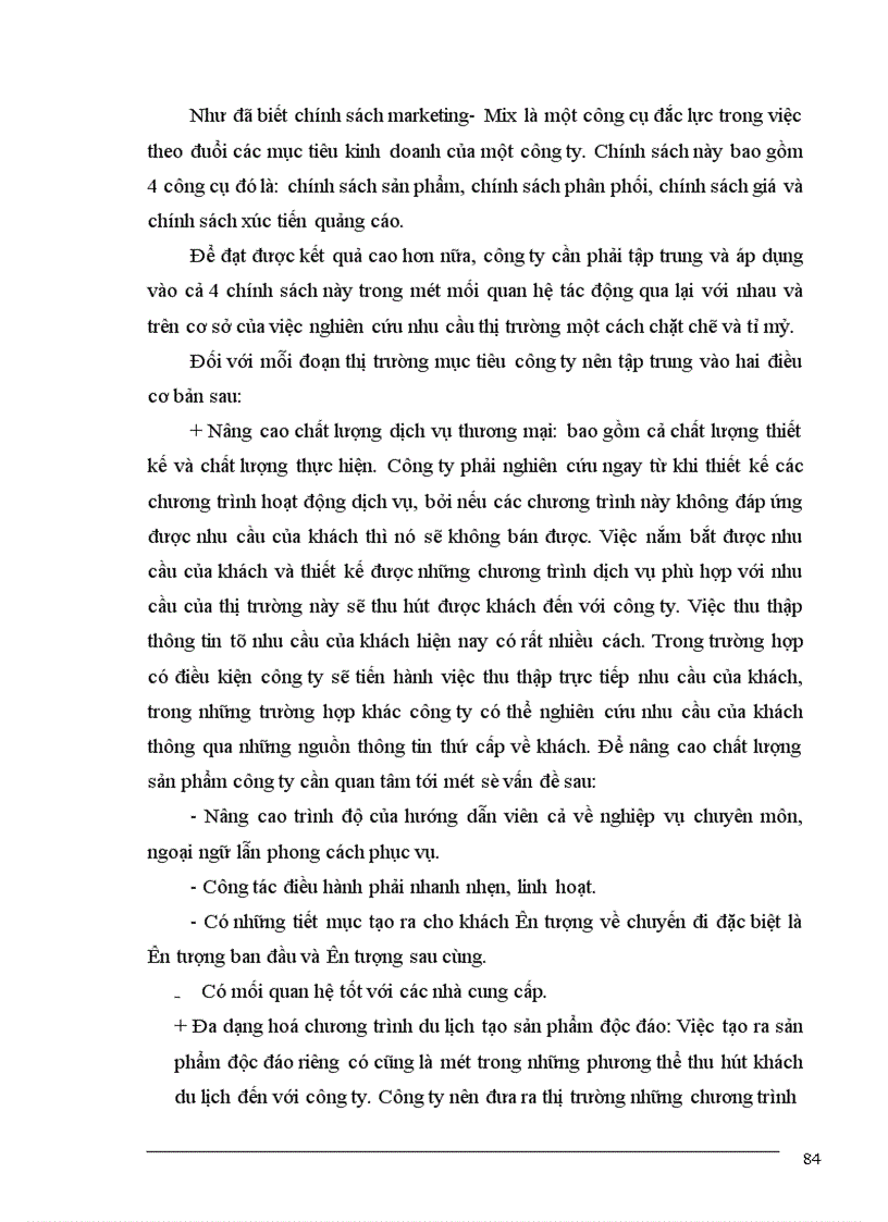 image for page Đầu tư nâng cao chất lượng dịch vụ thương mại của công ty Hà Nội Startour