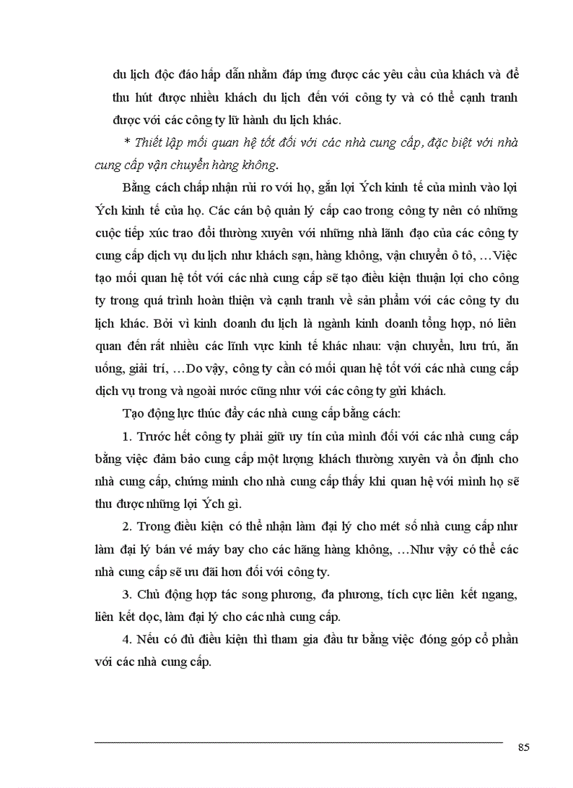 image for page Đầu tư nâng cao chất lượng dịch vụ thương mại của công ty Hà Nội Startour