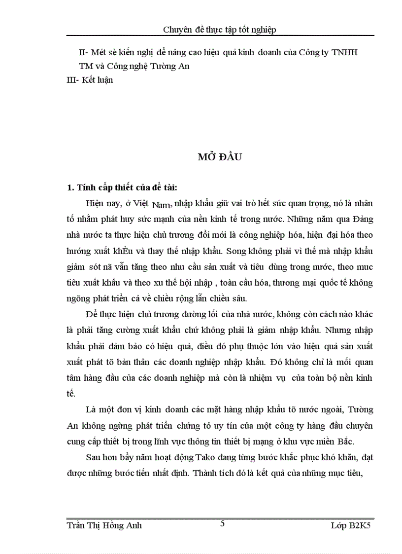 image for page Một số biện pháp chủ yếu nhằm nâng cao hiệu qủa kinh doanh nhập khẩu ở công ty TNHH TM và Công nghệ Tường An