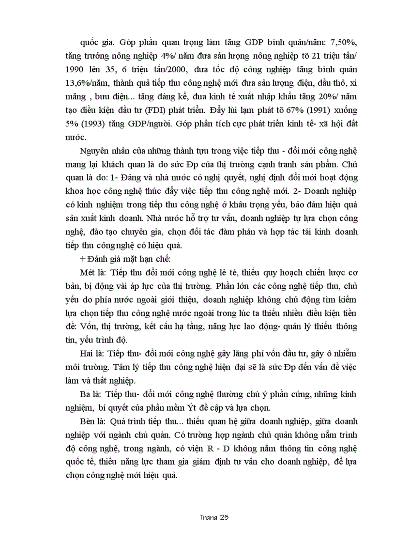 image for page Một số hình thức chuyển giao công nghệ để phục vụ quá trình công nghiệp hoá, hiện đại hoá đất nước