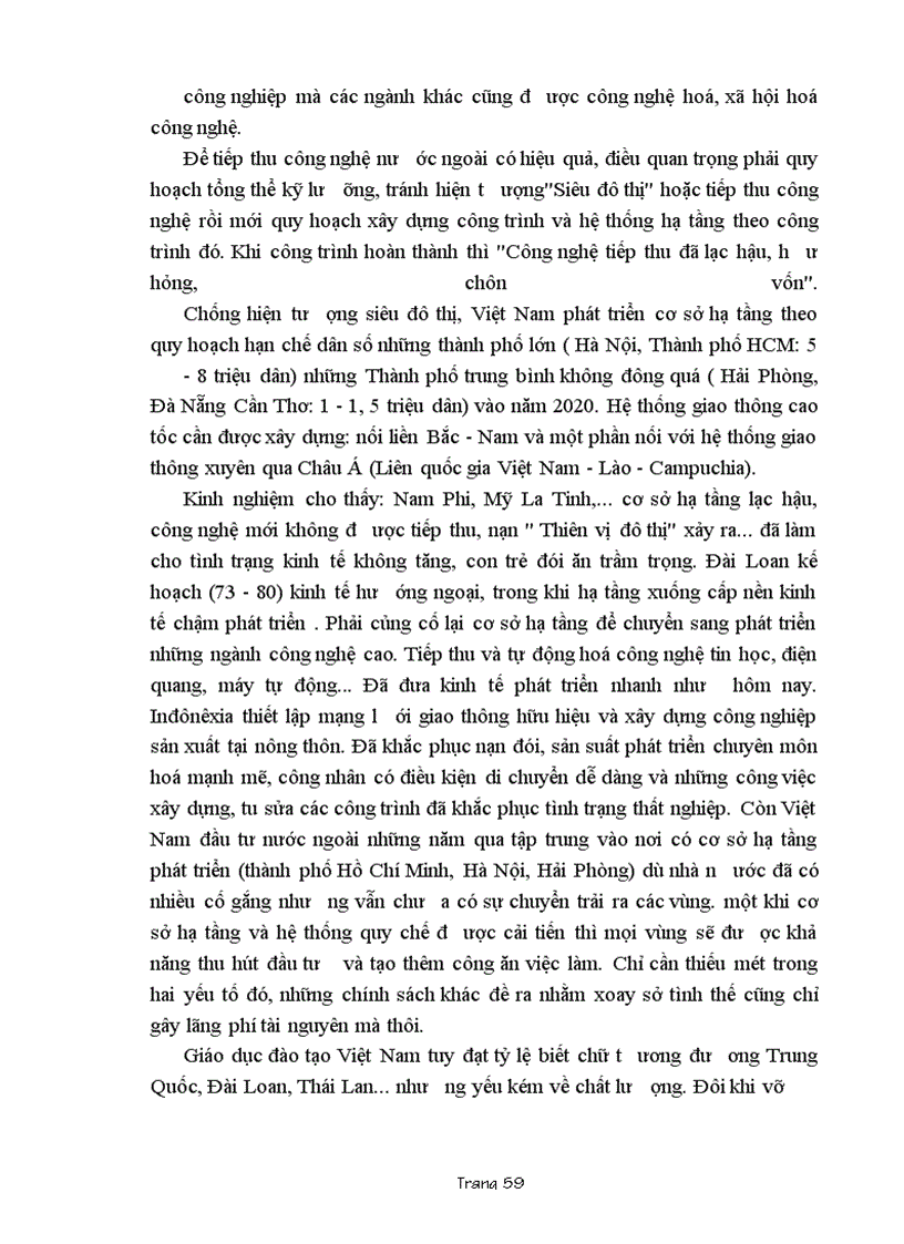 image for page Một số hình thức chuyển giao công nghệ để phục vụ quá trình công nghiệp hoá, hiện đại hoá đất nước