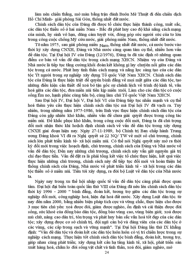 image for page Thực trạng và giải pháp nhằm nâng cao kết quả, hiệu quả của chính sách dân tộc, tôn giáo