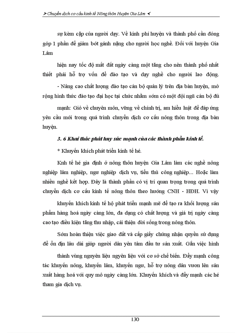 image for page Chuyển dịch cơ cấu kinh tế nông thôn ở huyện Gia Lâm ------------------ ỉ Chuyển dịch cơ cấu kinh tế Nông thôn Huyện Gia Lâm ì